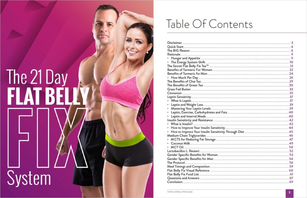 21 day flat belly fix review